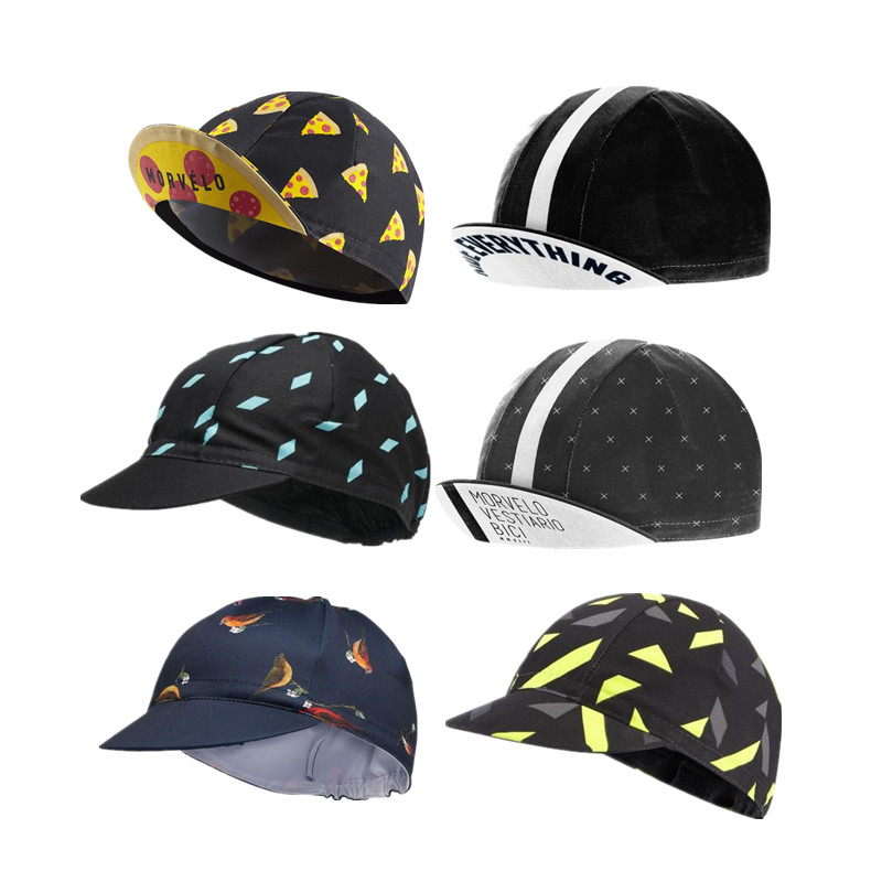 

Cycling Caps & Masks 2021 Morvelo Cap Bike Hat Ciclismo Bicicleta Pirate Headband Bicycle Helmet Wear Head For Men, As picture