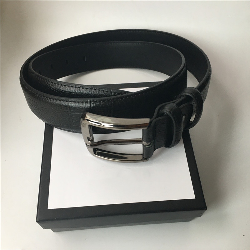 

3.8cm Width Mens Luxury Designer Belts Big Buckle Women Fashion Belts Top High Quality Genuine Leather Waist Belt, Send with white box