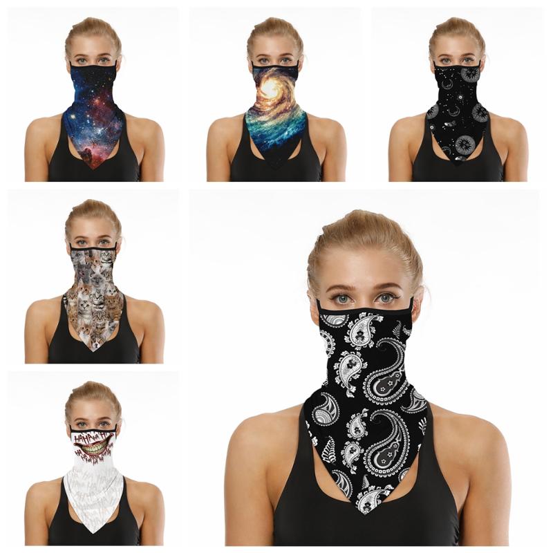 

Summer Neck Gaiter Cycling Face Balaclava Multi-function Headband Scarf Outdoor Breathable Windproof Anti-UV Anti-dust Headwear, 11