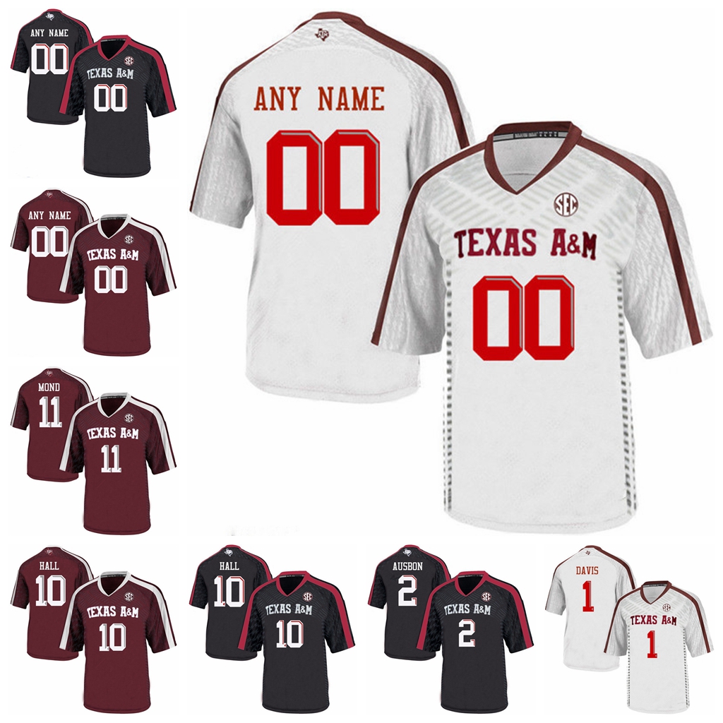 

Texas A&M Aggies College Football Jerseys Isaiah Spiller Jersey Kenyon Green Kenny Hill Maroon Blitz Keith Ford Trevor Knight Custom Stitche, Mens white