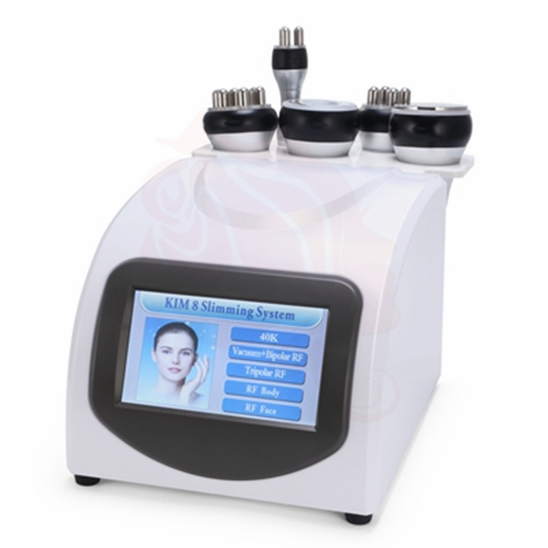 Top Quality 5 in 1 Radio Frequency Bipolar Ultrasonic Cavitation 5in1 Cellulite Removal Slimming Machine Vacuum Weight Loss Beauty Equipment
