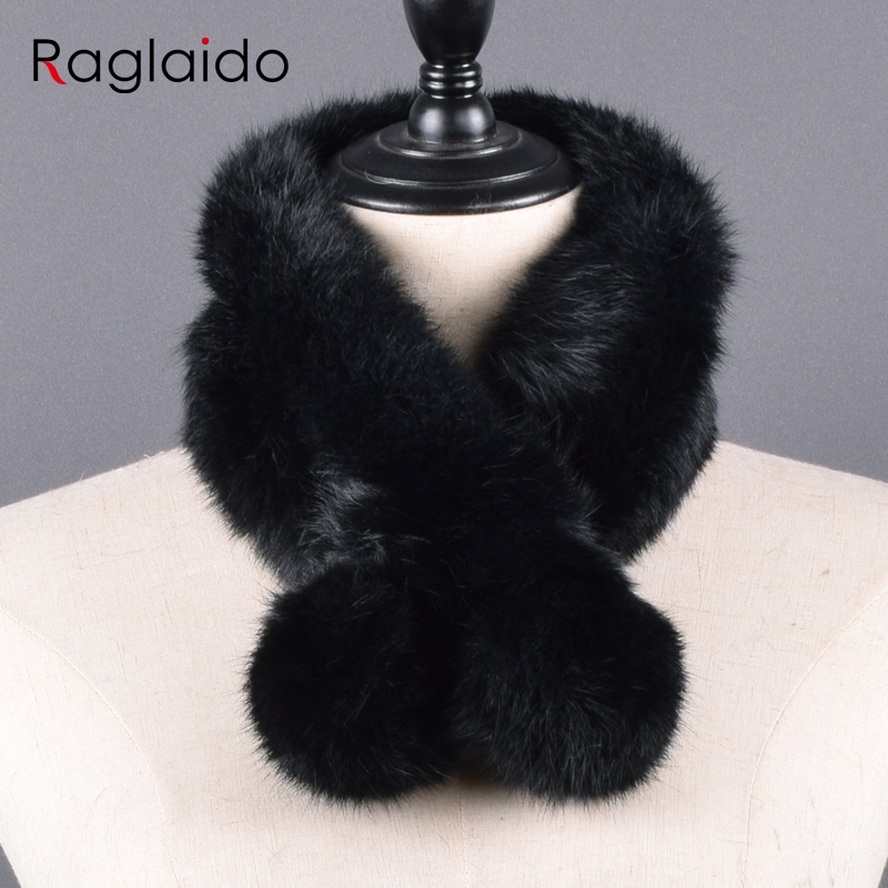 

Pompoms Fur Scarves Winter Real Rex Women Warm Natural Rex Muffler Lady Fluffy Real Fur Wholesale Retail Scarf