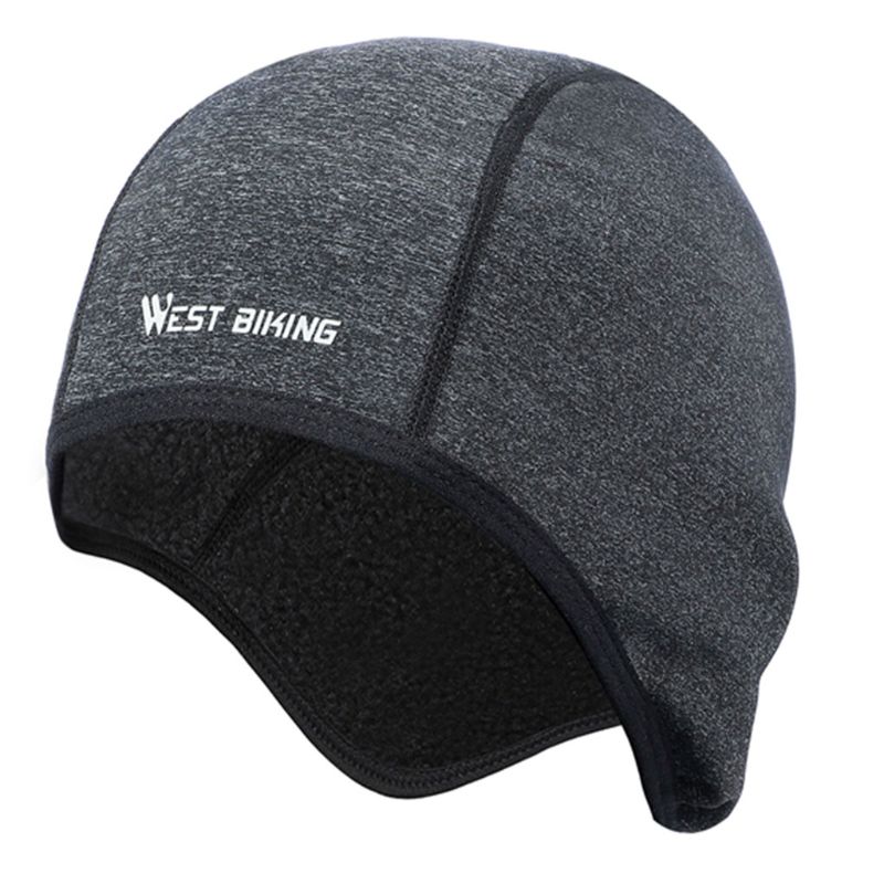 

Cycling Cap Men Women Fleece Autumn Winter Riding Hat Windproof Warm Headgear Q84C, Nologo