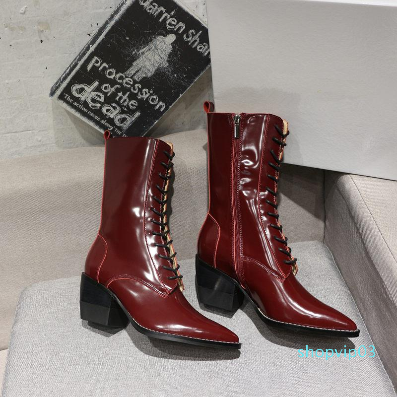 burgundy wide calf boots