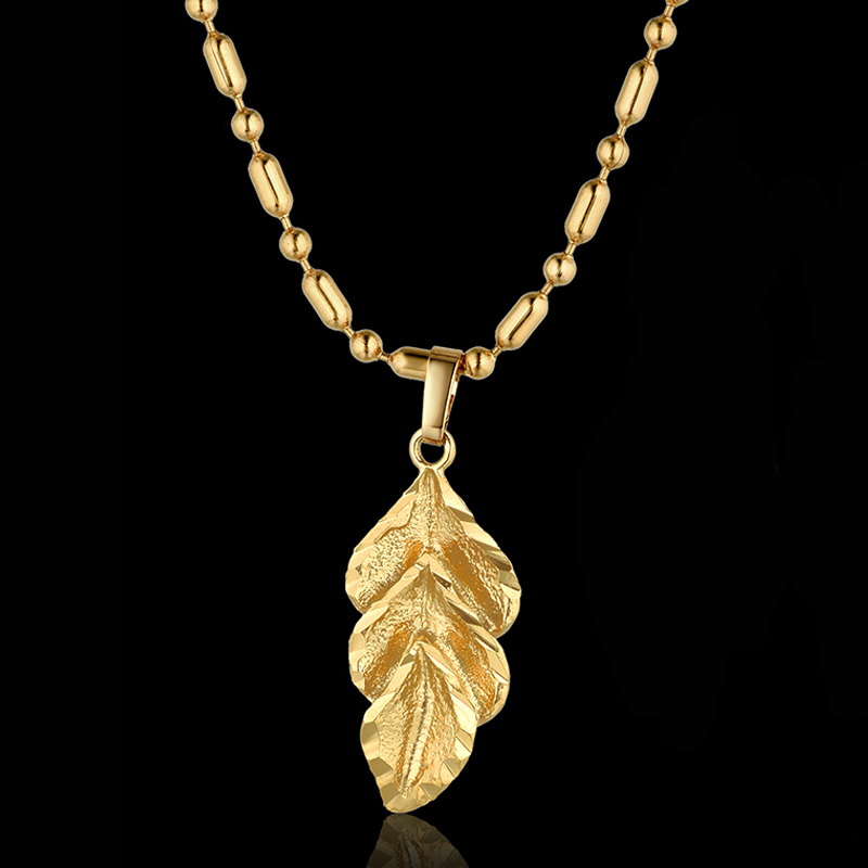 

Bohemian Leaf Necklace Women Gold Boho Statement bead chain Bib Necklaces Bijoux Colar
