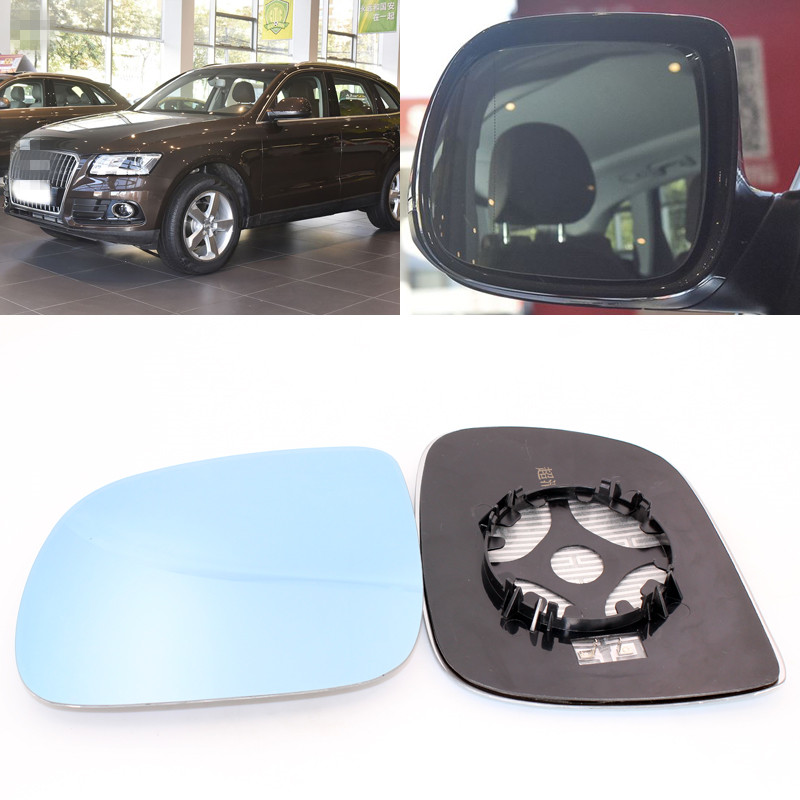 

For Audi A7 large field of vision blue mirror anti car rearview mirror heating modified wide-angle reflective reversing lens