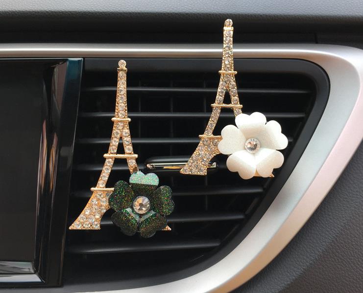 

Tower flower female car air outlet clip