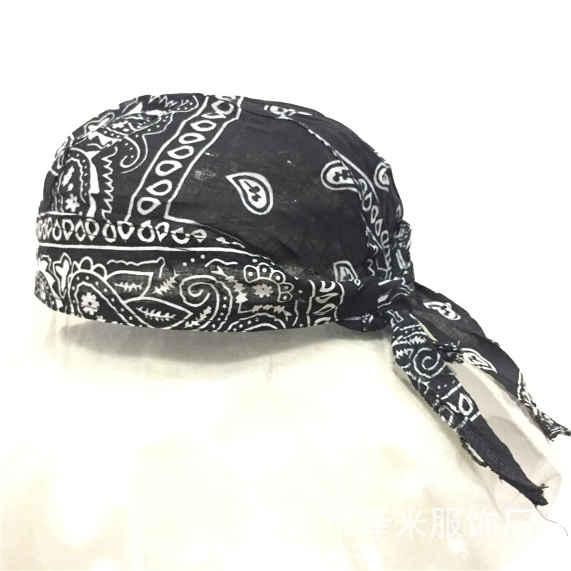 

Fashion 100% Cotton Paisley Motorcycle Skull Cap Doo Rag Bandana Hair Wrap Hat Head Cover Free Shipping, Purple