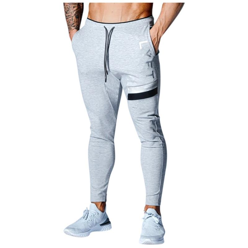 

2020 Summer Gyms Men Joggers Sweatpants Men's Joggers Trousers Sporting Clothing High Quality Bodybuilding Pants, Gy