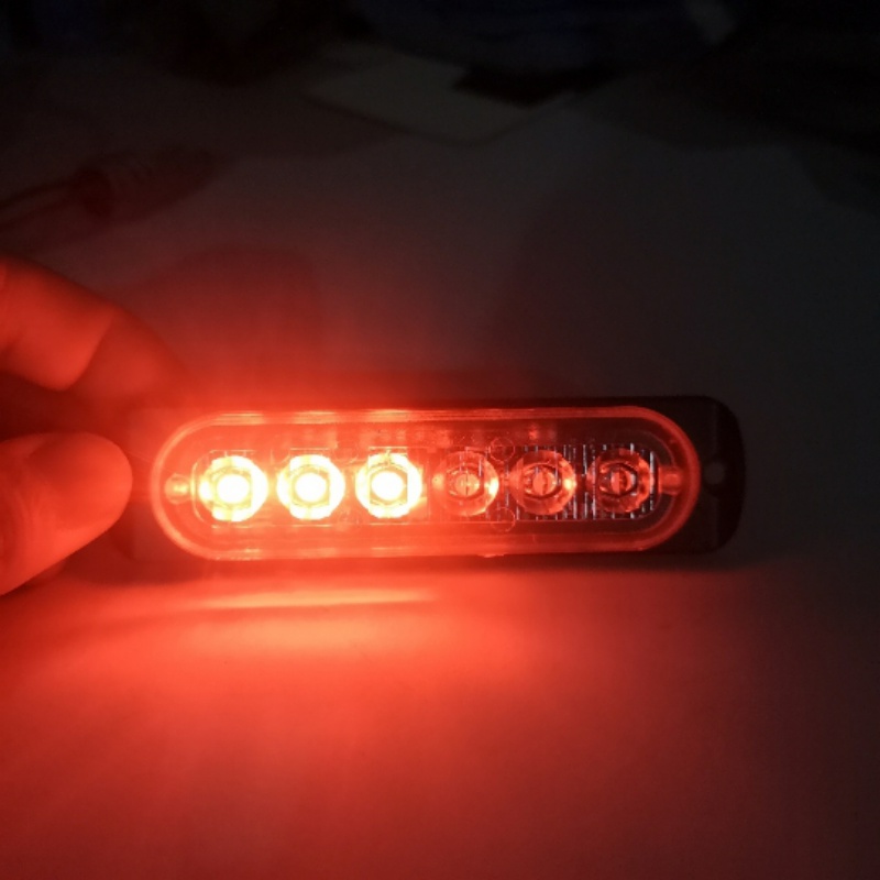 12v 24v LED intermitente esconderse Luces recuperación de Barra de luz estroboscópica baliza Ámbar