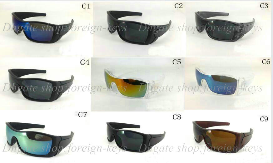 

Free Shipping 9 Colors New Fashion Styles for Men's Sunglasses Women's Sports Sunglass Designer Glasses 10pcs/lot., White;black