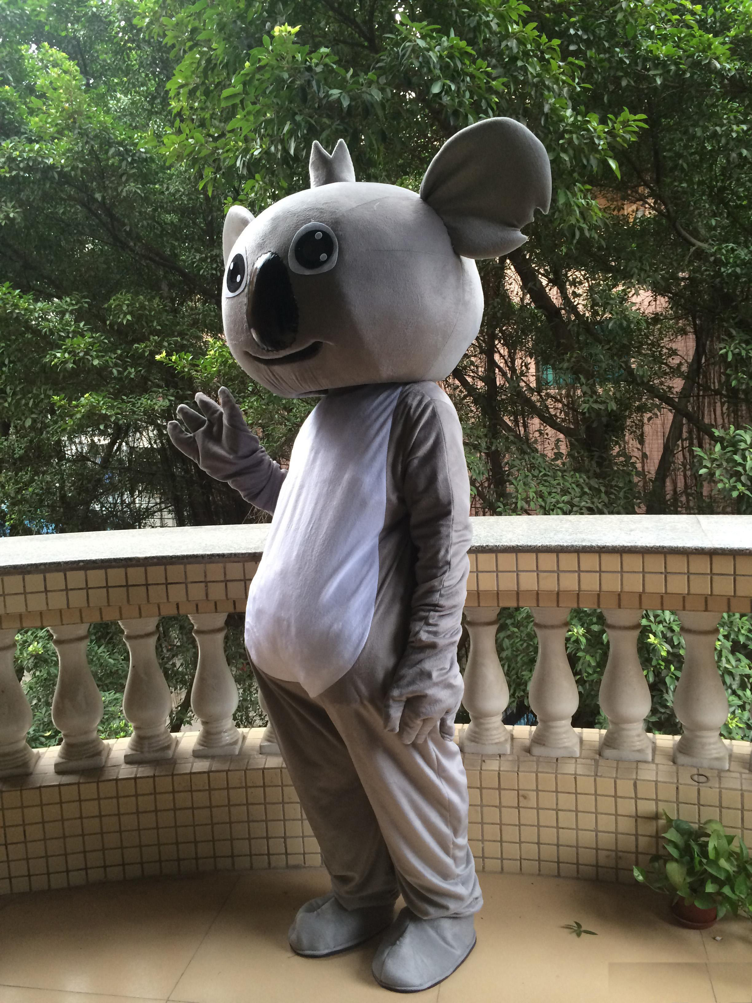 

2020 Factory direct sale koala bear mascot costume for adults free shipping, As shown in figure