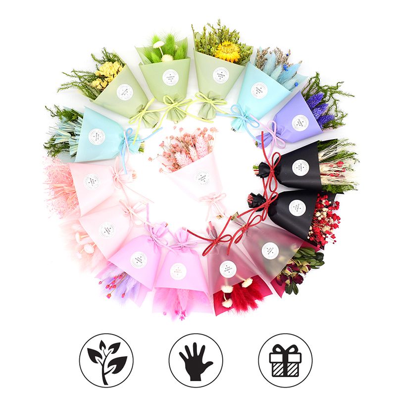 

Artificial Crystal Grass For Valentine's Day Gift Decor DIY Girls Dried Flowers Photography Prop PVC Floral Dry Flower Bouquet, R2