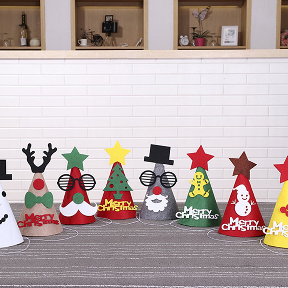 

Christmas Felt Cloth Hat (brown Elk) dropshipping