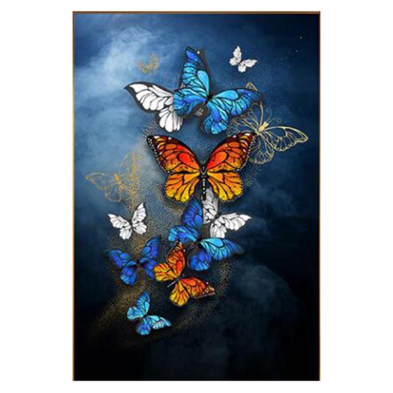 

Dpsprue 5D Diy Full Square Round Stone Resin Diamond Painting Cross Stitch Animal Butterfly 3D Embroidery Diamant Mosaic Gift