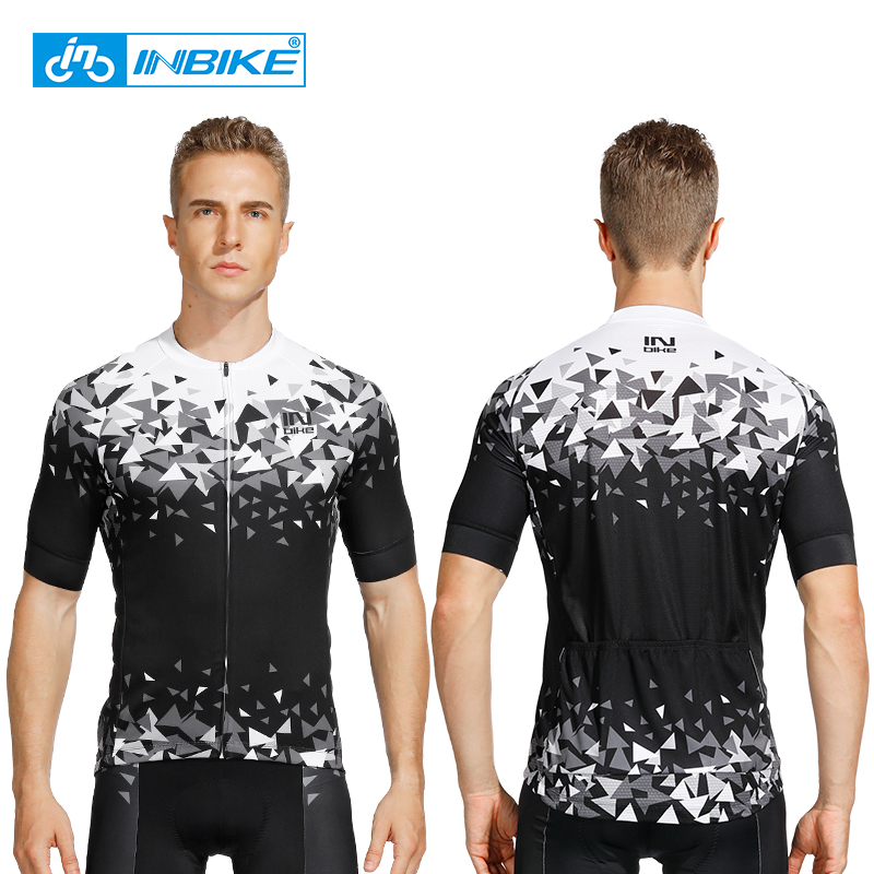 

INBIKE 2020 New Breathable Cycling Jersey Summber MTB Bike Short Sleeve Shirts Ciclismo Spring Women Bicycle Clothing Sportwear, Xm