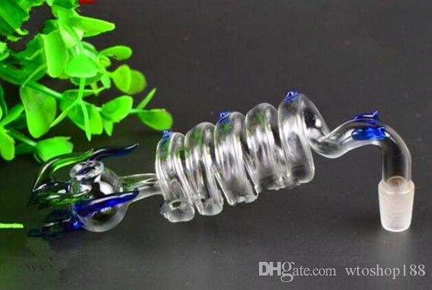

Five ring dragon pot Wholesale bongs Oil Burner Pipes Water Pipes Glass Pipe Oil Rigs Smoking, Free Shipping