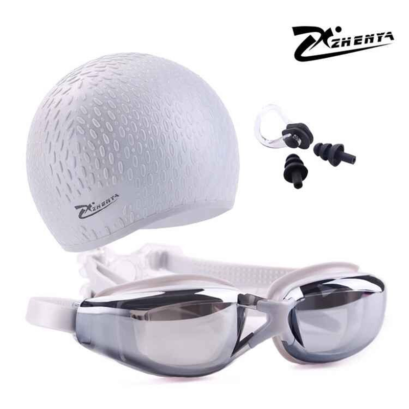 swimming goggles and cap online