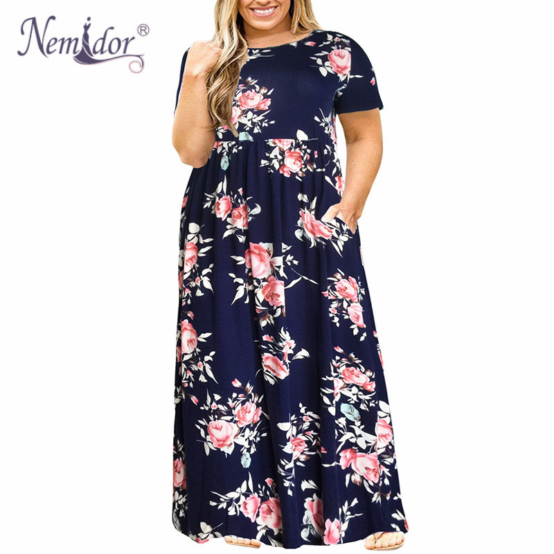 hot pink maxi dress plus size