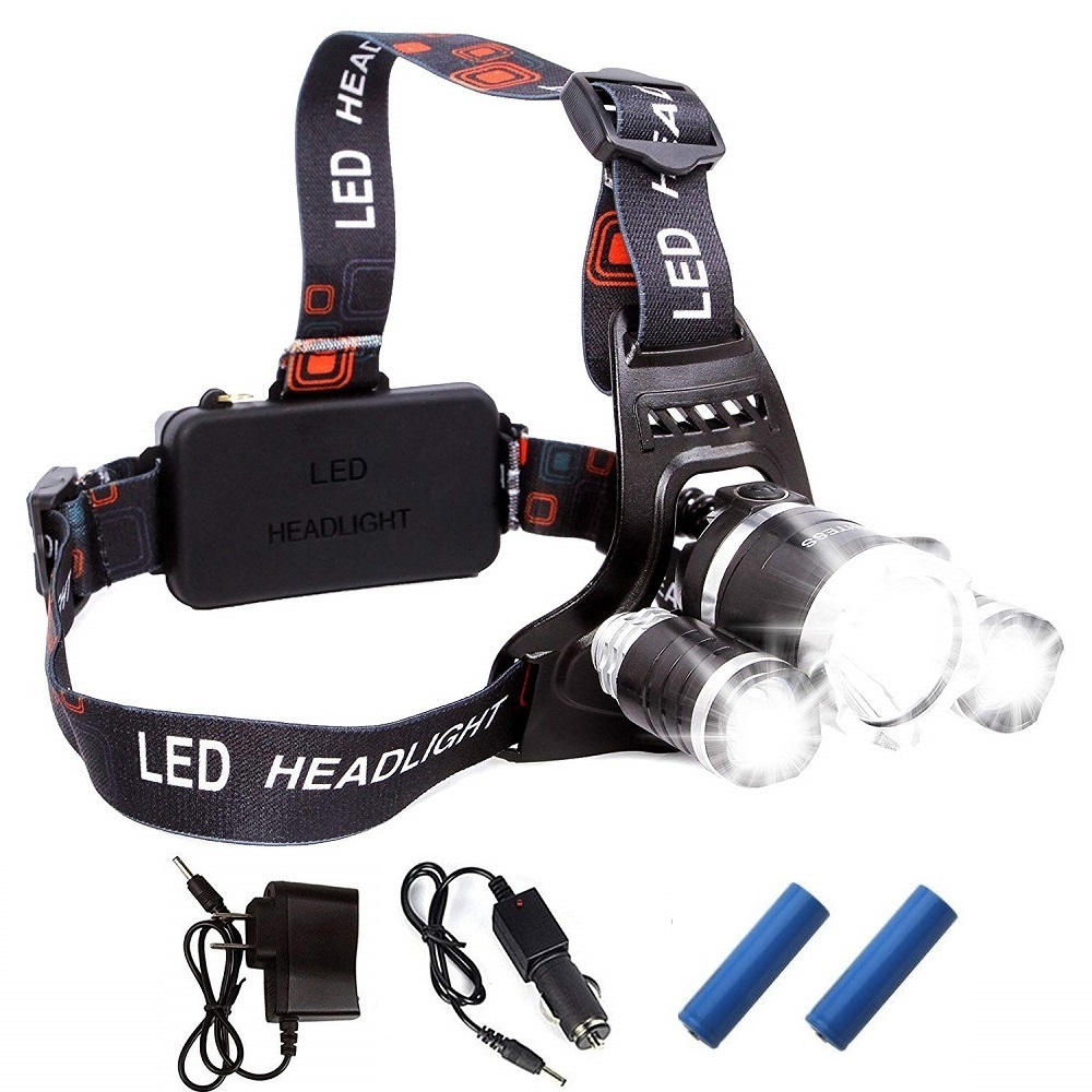 Torcia del sensore faro anteriore a LED da 10W Zoomable Faro ricaricabile