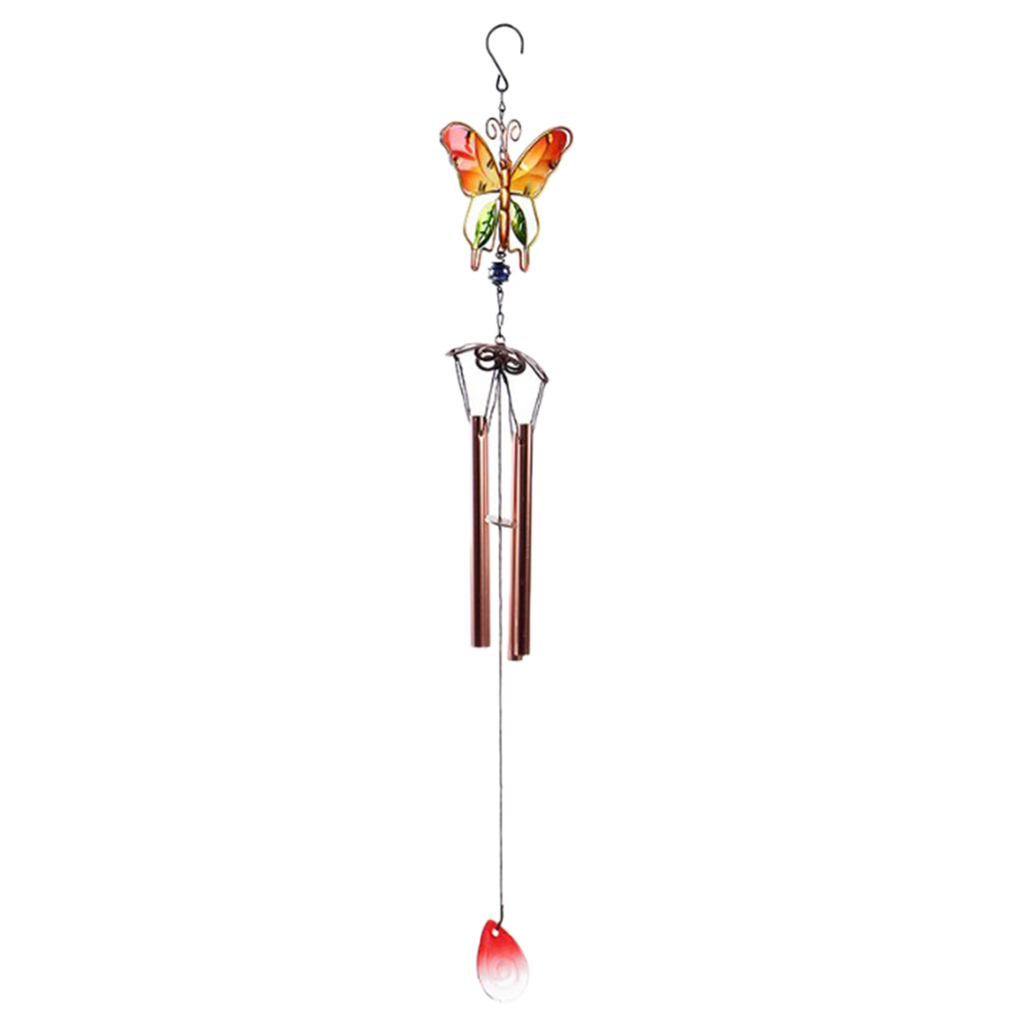 

hanging bells wind chimes butterfly garden chimes indoor outdoor decoration
