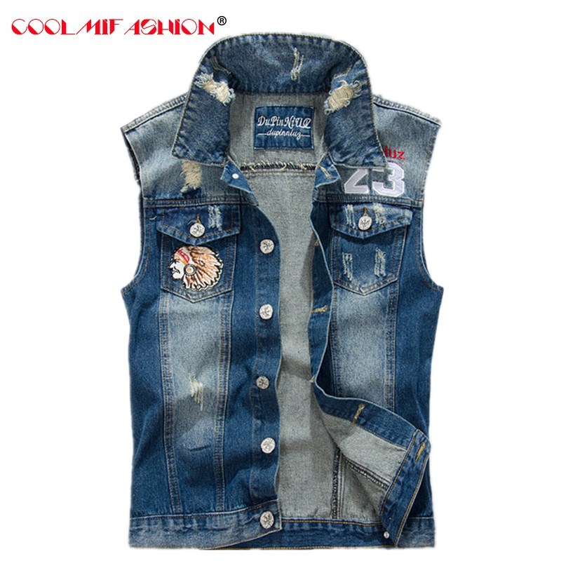 denim vest for sale