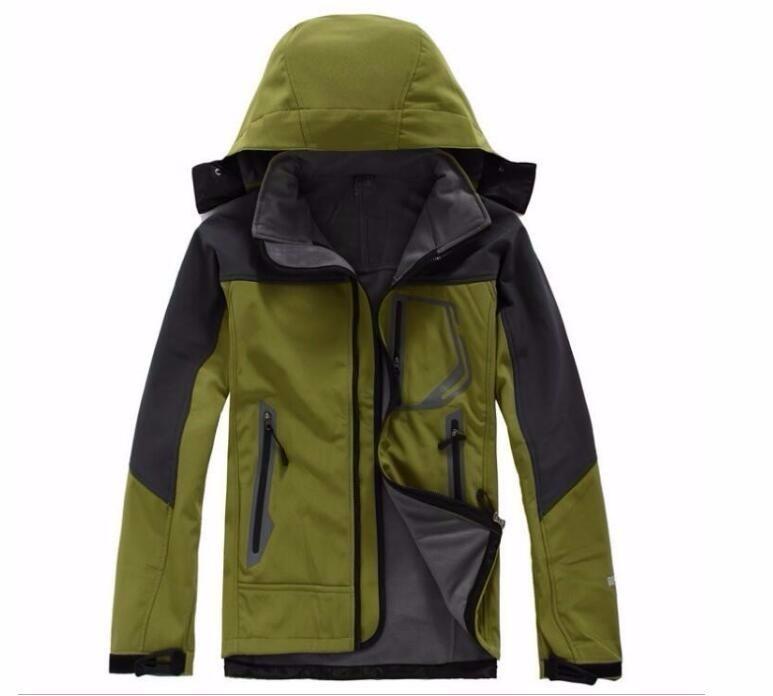 

Fashion-2018 Mens north Denali Fleece Apex Bionic Jackets Outdoor Windproof Waterproof Casual SoftShell Warm Face Coats Ladies -XXL
