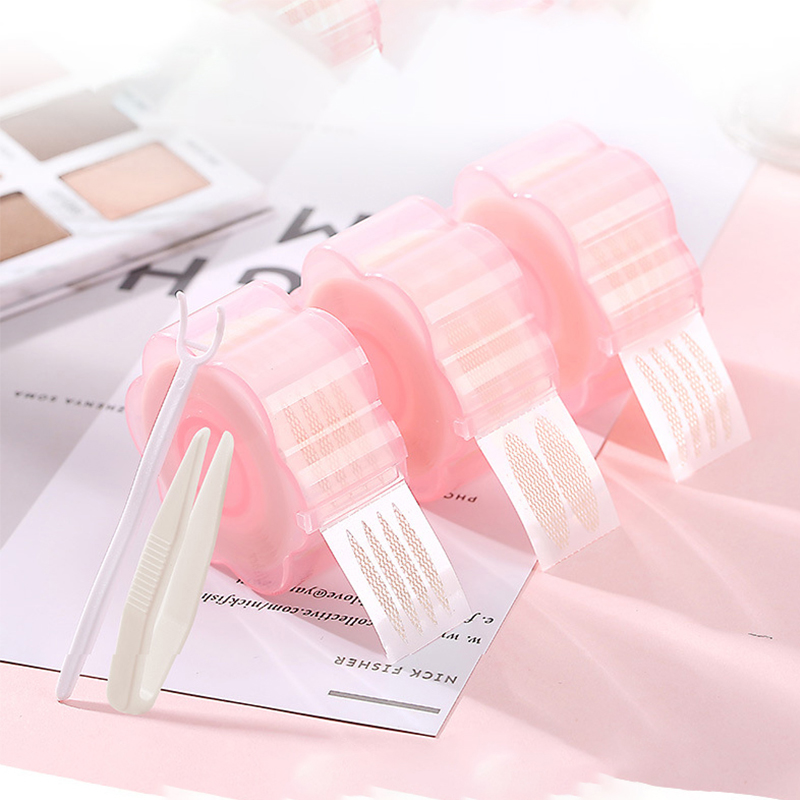 

Fashion Big Lace Eyes Make Up Eyelid Sticker Invisible Eyelid Patch Eyeliner Sticker Double Fold Makeup Tape