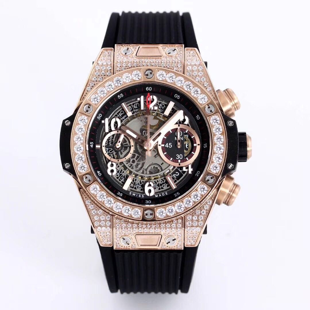 

luminous leisure quality New High quality 1242 movement 44mm designer watches watches watch Automatic machinery Diamond watches Set auger, Additional freight