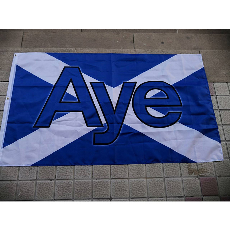 

Aye saltire Flag 3x5ft Printing Polyester Club Team Sports Indoor With 2 Brass Grommets,Free Shipping
