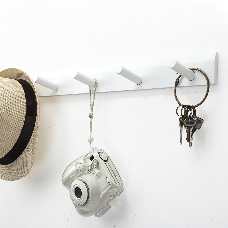 

European Door Hook Wooden Wall Hanging Key Hooks Home Door Wool Clothes Hook Wood Home Decoration Hanger Coat Row Hooks JJ428