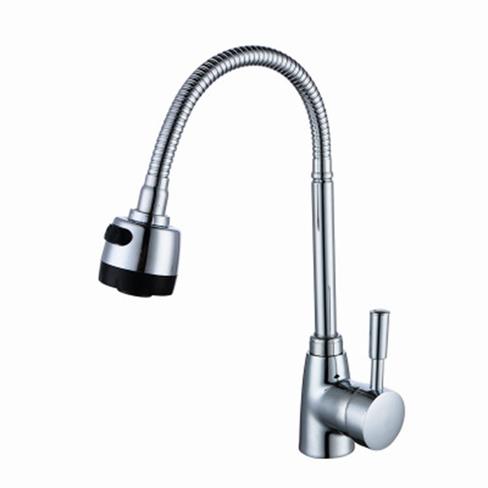 

360 Degrees Rotatable Zinc Alloy Faucet Sink Faucet Modern Cold/hot Water Durable Water Saving Anti-Corrosion Kitchen Supplies