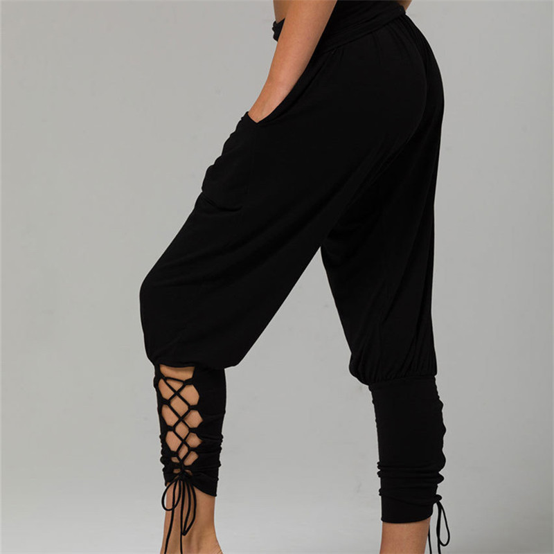 Womens Ali Baba Harem Trousers Pants Leggings Ladies Baggy Aladdin Boho Hippy Bz