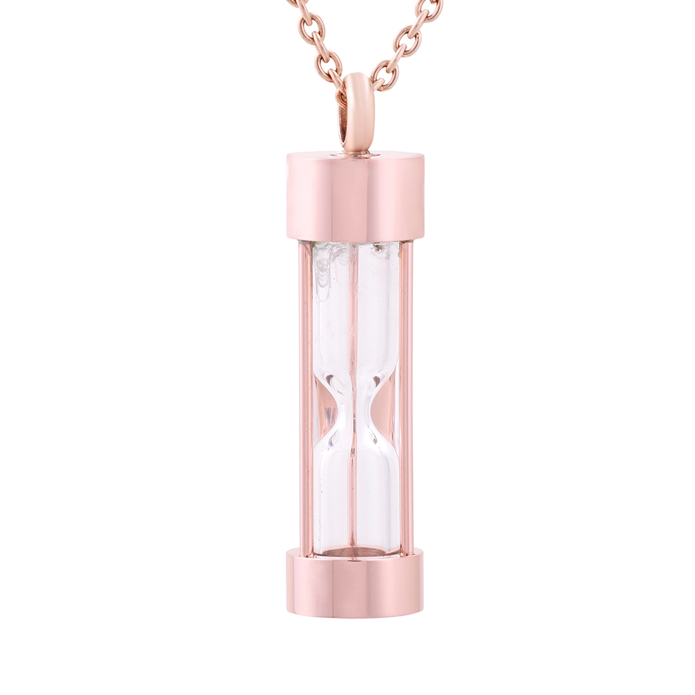 

IJD9400 Hot Selling Women Accessories Jewelry Rose Gold Color Timeless Love Memorial Urn Locket Hold More Ashes of Your Loved One