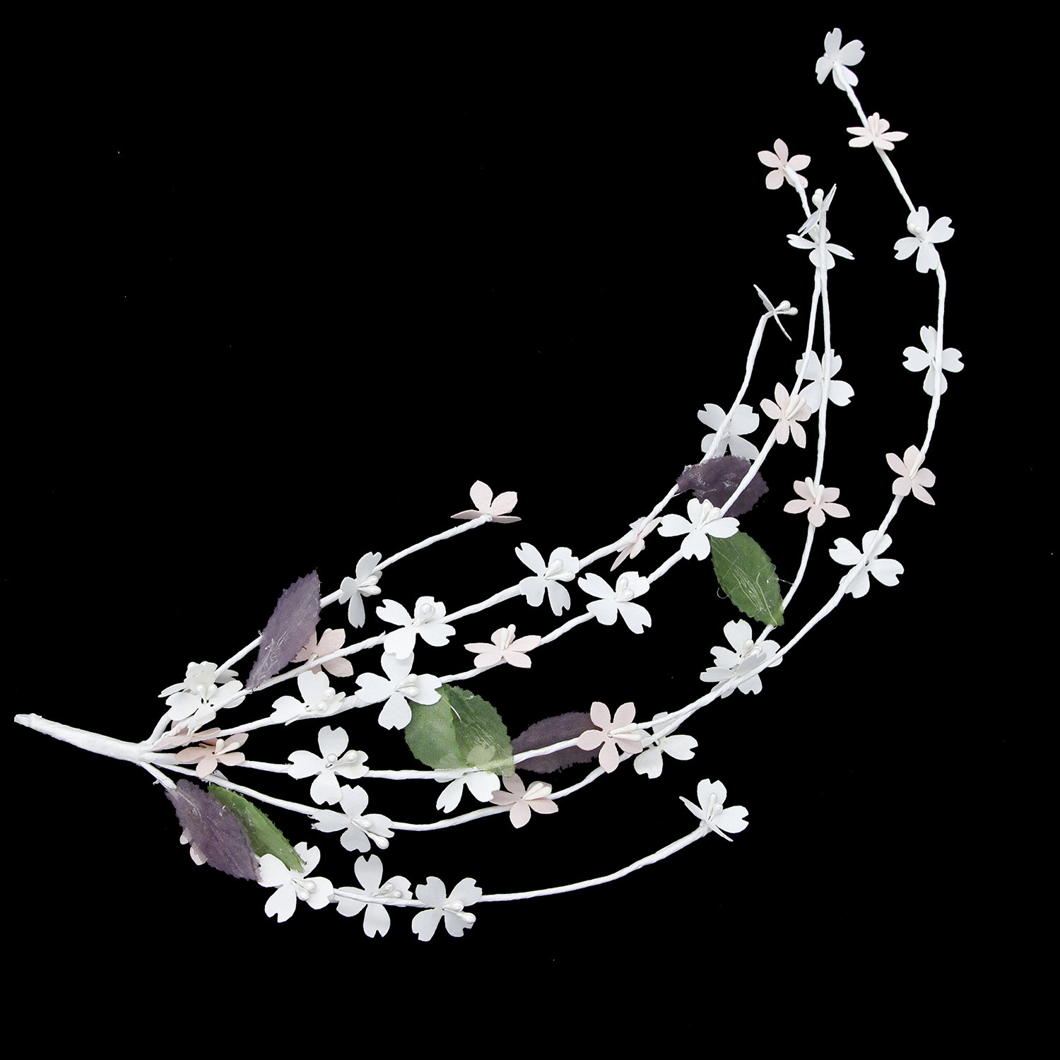 

Korean Bride Wedding Headwear Fairy Mori Flower Colour Hair Decorate