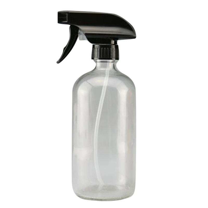 

500ml Portable Travel Glass spray bottle essential oil bottle Brown Cosmetic Spray Glass Liquid Vacuum Container