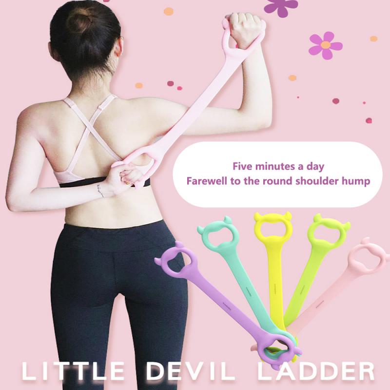 

Rally yoga tension belt elastic rope pilates pull rope fitness pilates pull ropes resistance band gym sports training, Red