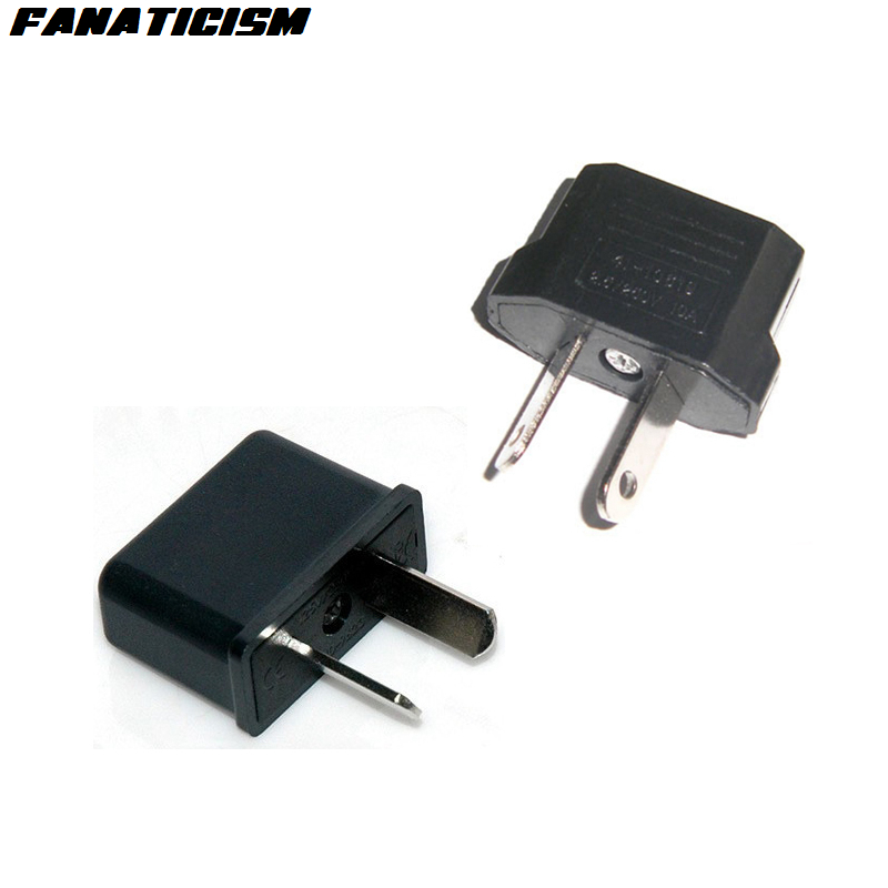 

Fanaticism International Universal Travel 2 Pin AC Power Electrical Plug Adaptor Converter EU US To AU Plug Adapter Connector