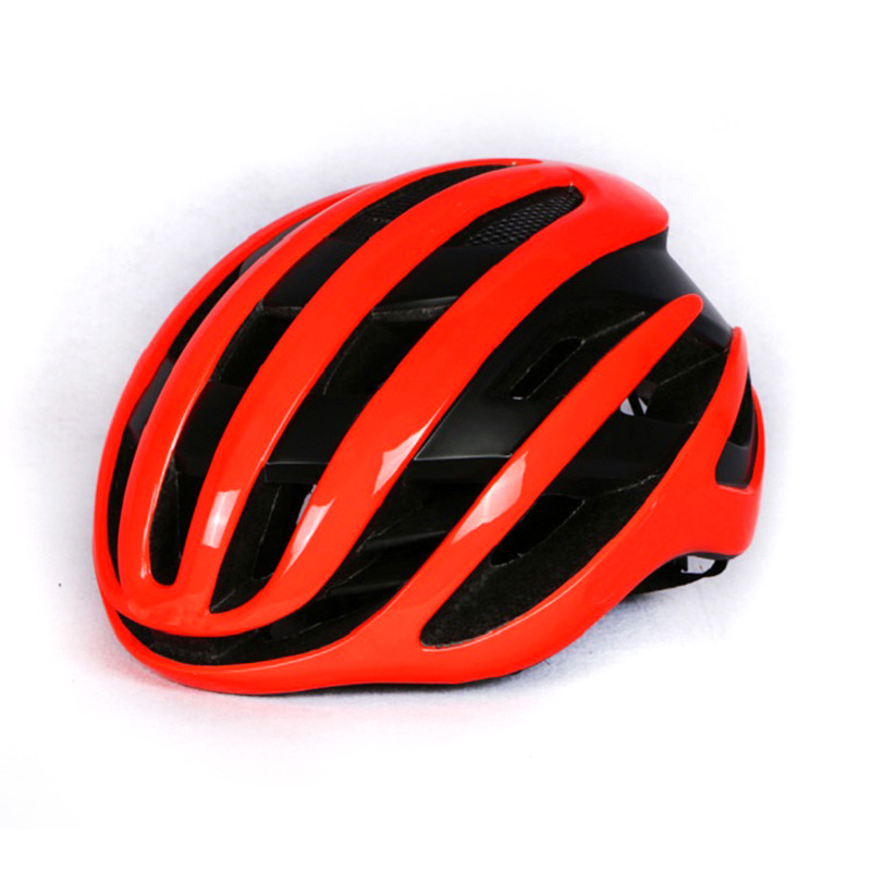 

Carbon fiber bicycle pneumatic helmet helmet helmet riding cap