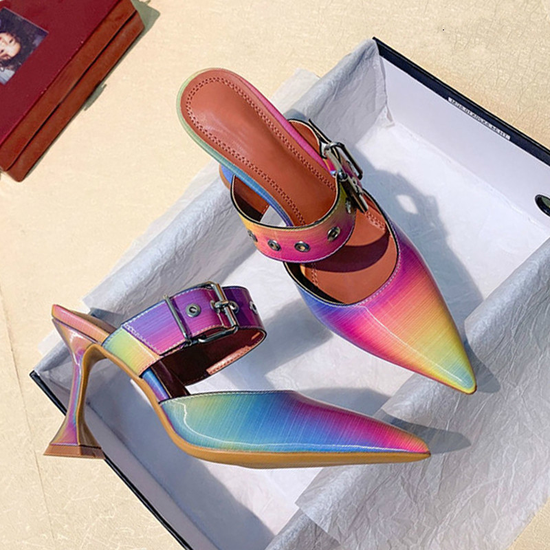rainbow slippers sale