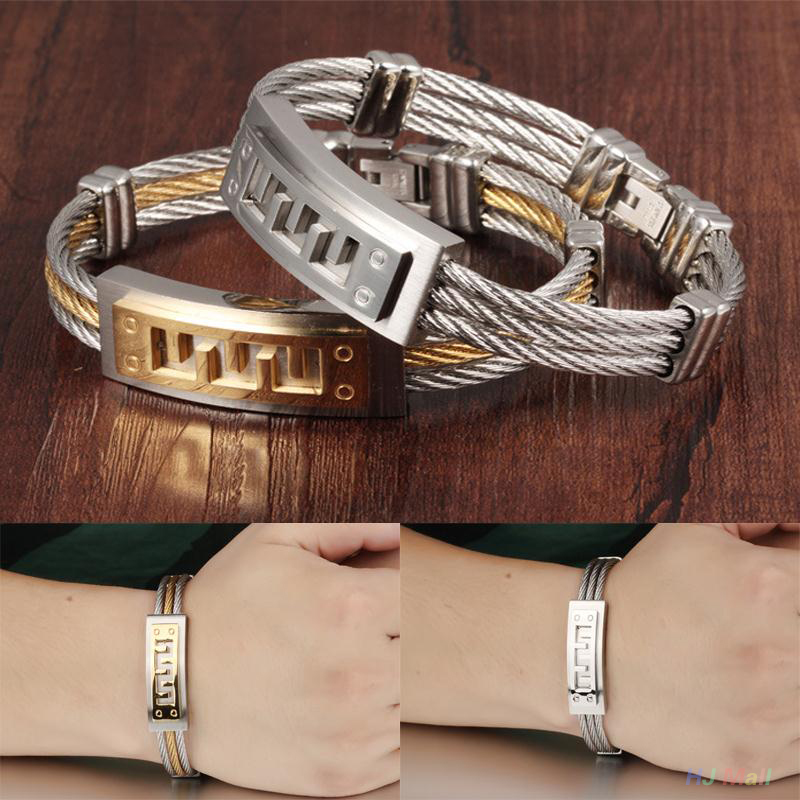 

Men and women charm metal bracelet, fashion personality big bracelet