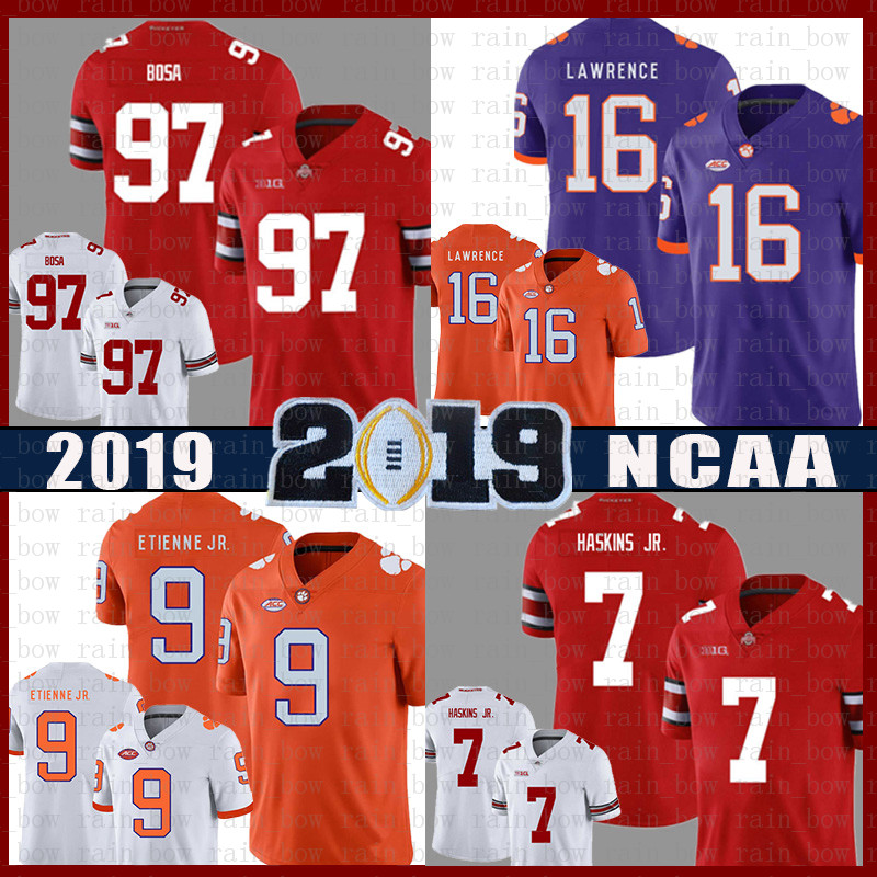 

mens Joe Burrow LSU Tigers Jersey Clemson 16 Trevor Lawrence 9 Travis Etienne Jr. NCAA American football Jerseys Julio Jones tom Brady, Ncaa (laohu)