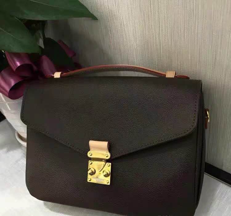 

Designers Handbags Purses Leather Women Bag Comes with Serial Number Crossbody Classic Fashion shoulder bags, Brown letter