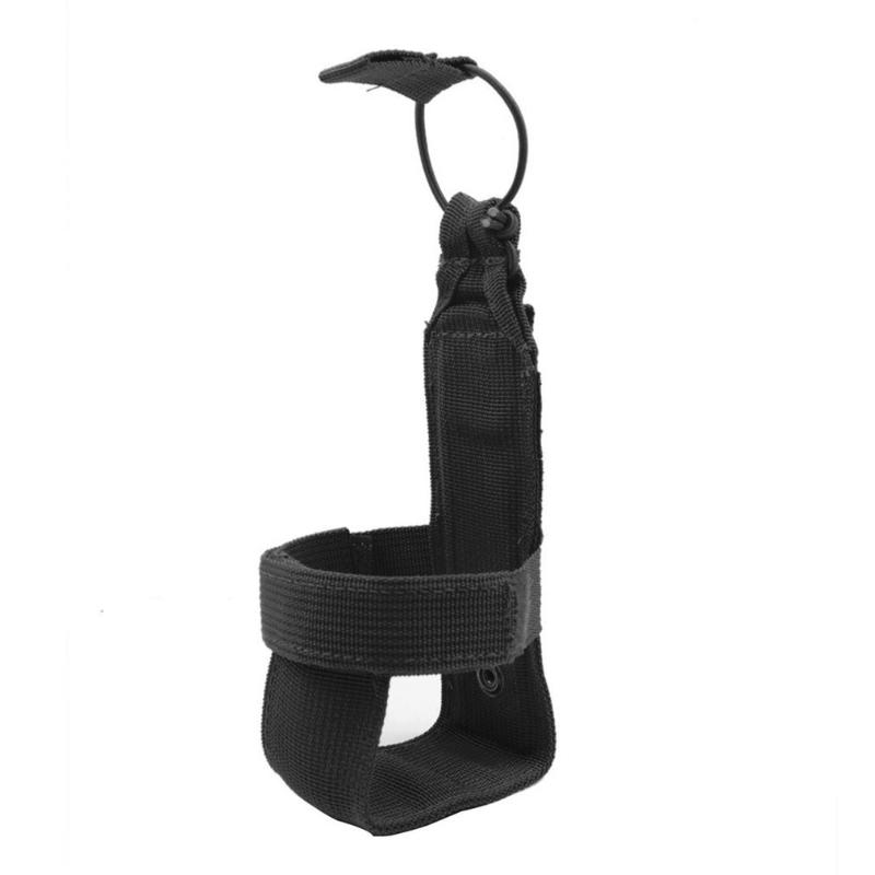 

10*7cm Tactical Water Bottle Pouch Men Women Nylon Adjustable Magic Tape Camping Hiking Kettle Bag Outdoor Tool