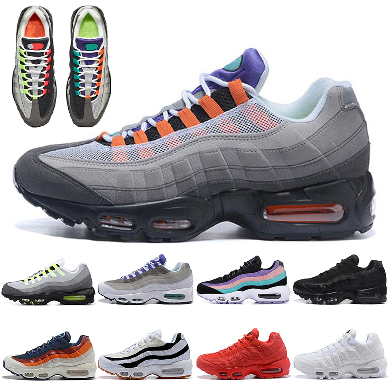 

Designer Mens Running Shoes for Womens Triple Black White Neon Solar Red OG outdoor mens trainers sports sneakers shoes size 36-45, Color 15 40-45