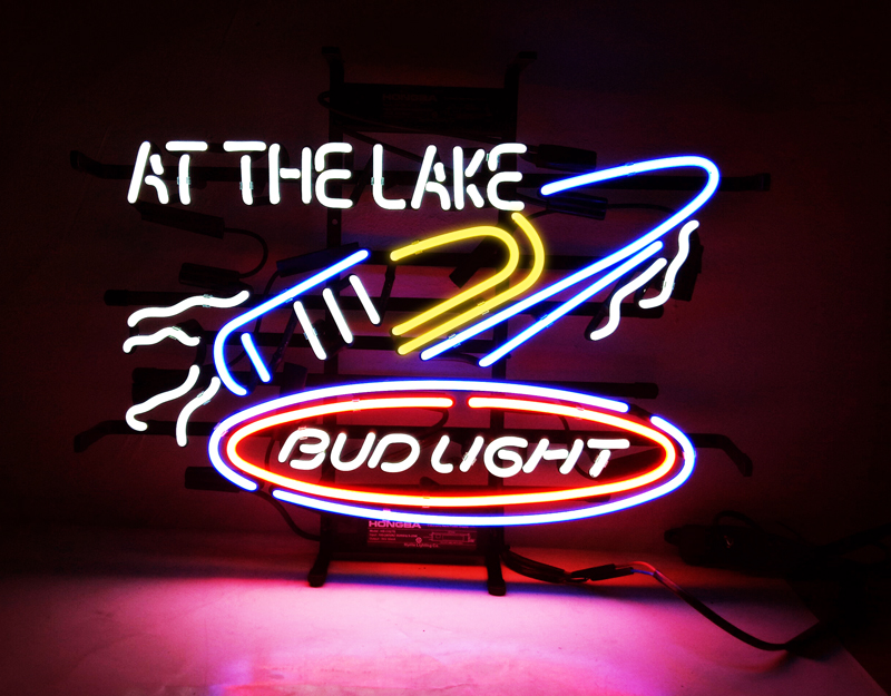 New Bud Light Lime Neon Sign Home Decor Bar Pub Gift 20/"x16/" Real Glass