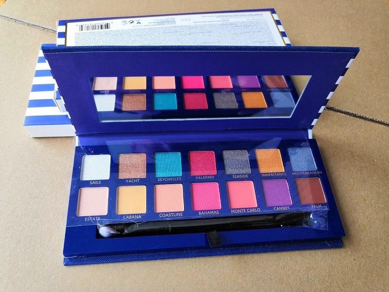 

DHL Free shipping High quality makeup modern 14 color eye shadow palette 14 colors makeup eyeshadow palette, Blue