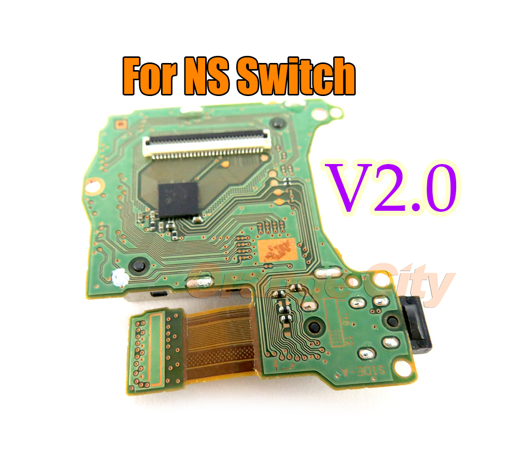 

Pulled Game Cartridge Card Slot Reader Tray Headphones Jack Port For Switch V2.0 HAC-001(-01) New Verison
