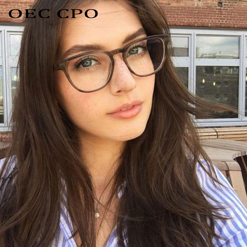 

Fashion Clear General Acetate Eyeglasses Vintage Square Eye Clear Lens Fake Glasses Frame Vintage Optical Spectacle Frame O419