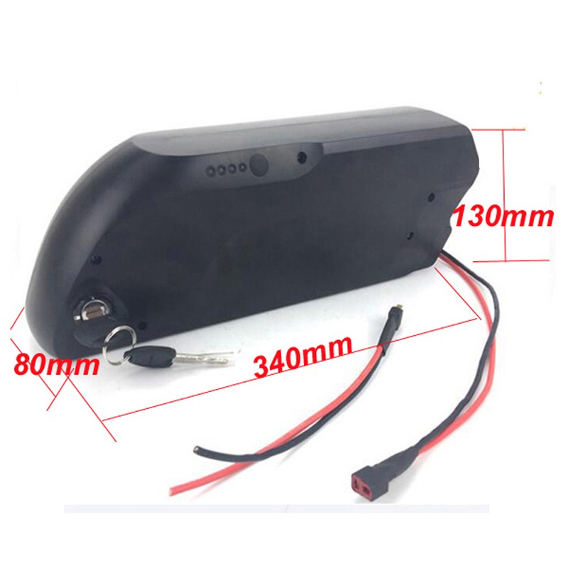 

lithium battery 36v 10ah tigershark downtube electric bike li ion battery with 5V USB port and charger +bms